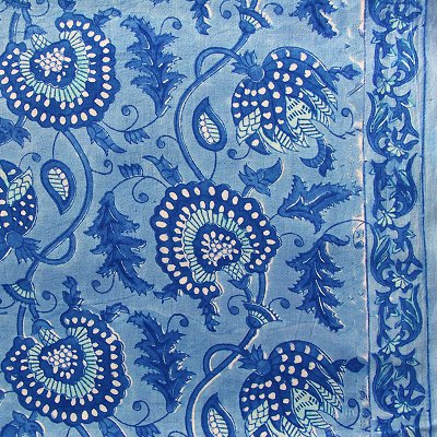 Hand Block Printed Cotton Fabric From India