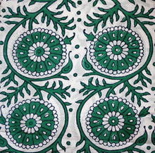 Load image into Gallery viewer, Hand Block Printed Cotton Window Panels from India